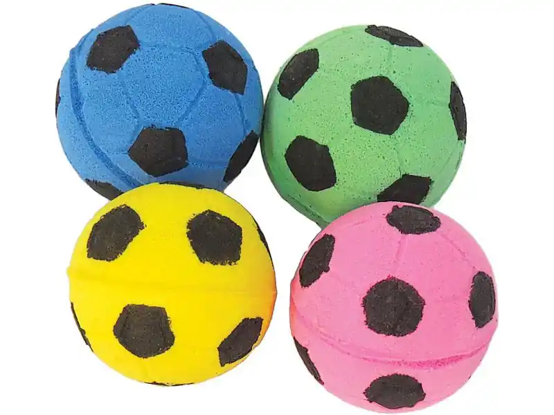K091 piłki futbol 4cm, zestaw 4 szt Szybka wysyłka