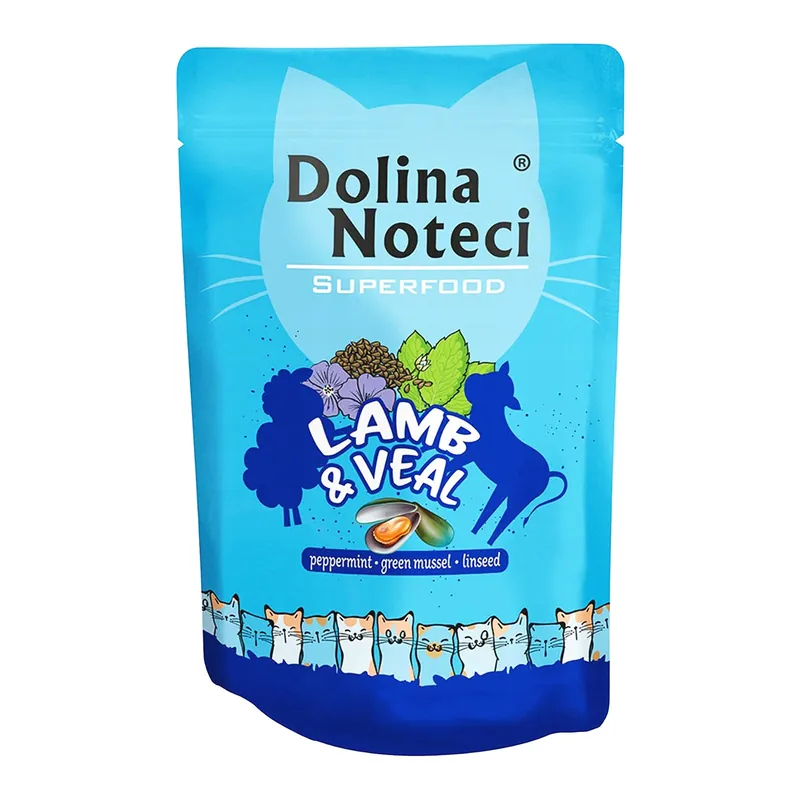 Dolina Noteci Superfood mokra karma dla kota 85g Cielęcina Jagnięcina Kup online