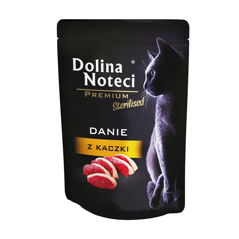Dolina Noteci Premium Danie mokra karma dla kota 85g Kaczka Nie przegap