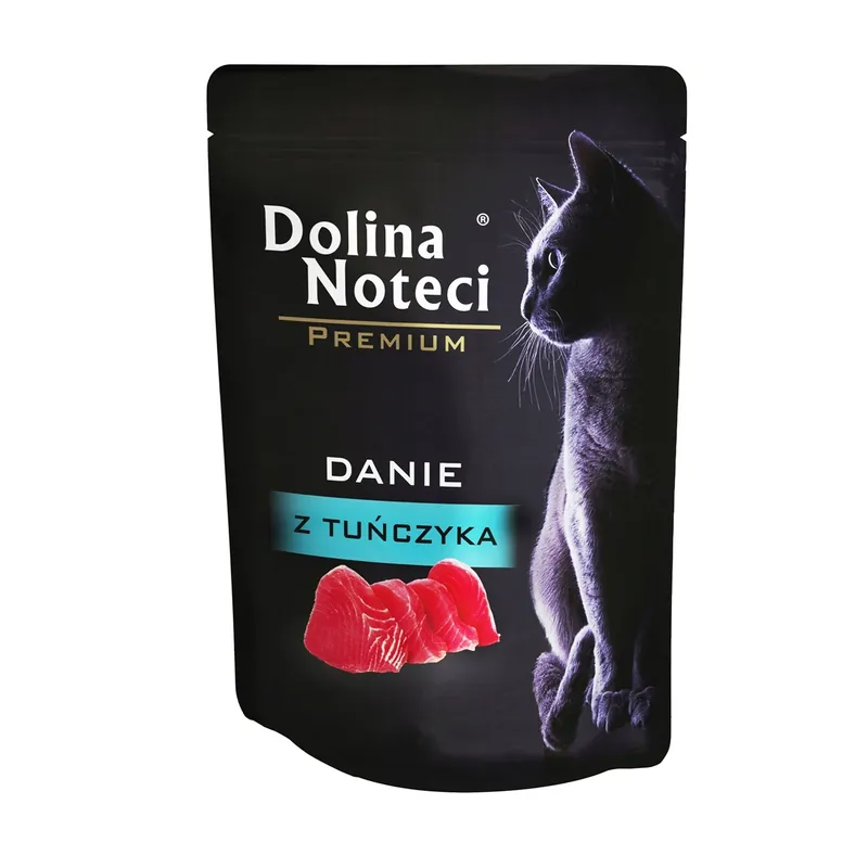 Wyjątkowa oferta Dolina Noteci Premium Danie mokra karma dla kota 85g Tuńczyk