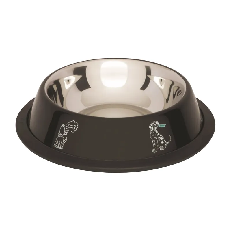 BARRY KING MISKA na Gumie Nadruk Czarna 0,9l Oferta czasowa