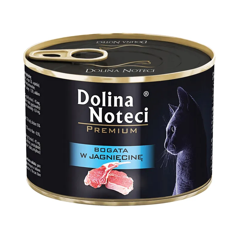 Tylko dziś Dolina Noteci Premium mokra karma dla kota 185g Jagnięcina