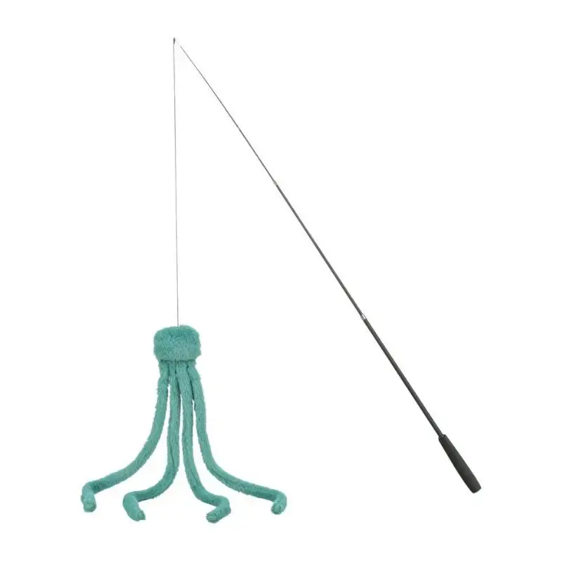 Premium TRIXIE Teleskopowa wędka - zabawka dla kota - 42–106 cm - Ośmiornica