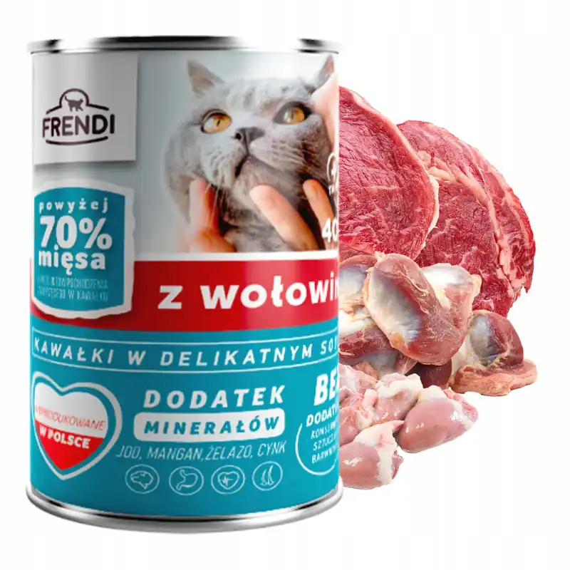 Frendi mokra karma dla Kota 400g Wołowina Kup online