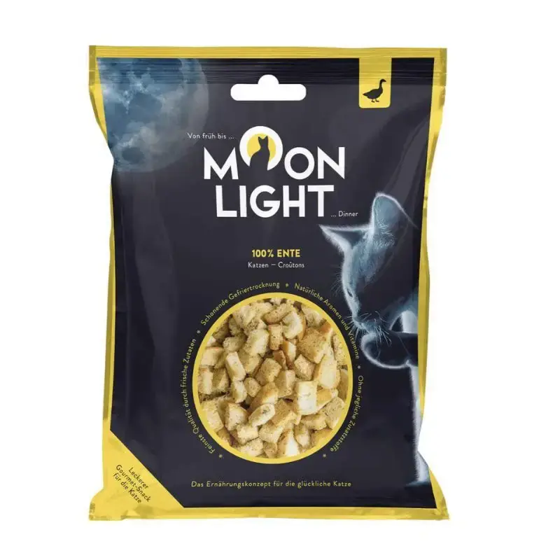Bezpieczne zakupy Moonlight dinner - liofilizowana kaczka - przysmak dla kota, 23 g