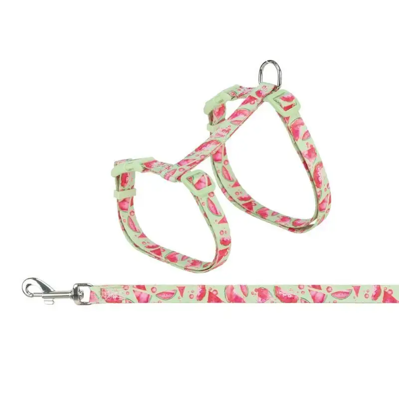 Sprawdź teraz Trixie – szelki dla kota ze smyczą Flower Power – 35–59 cm / 13 mm – smycz 1,20 m – różne kolory