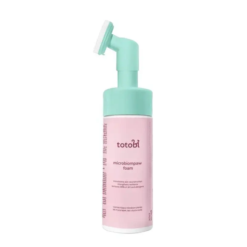 Totobi - Microbiompaw foam - Wzmacniająca mikrobiom pianka do mycia łapek, 200 ml Wybór klientów