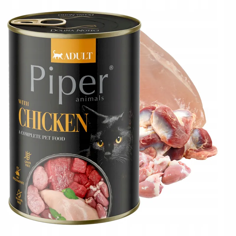 Oferta PIPER Karma mokra dla kota Dolina Noteci Kurczak 400g bezzbożowa