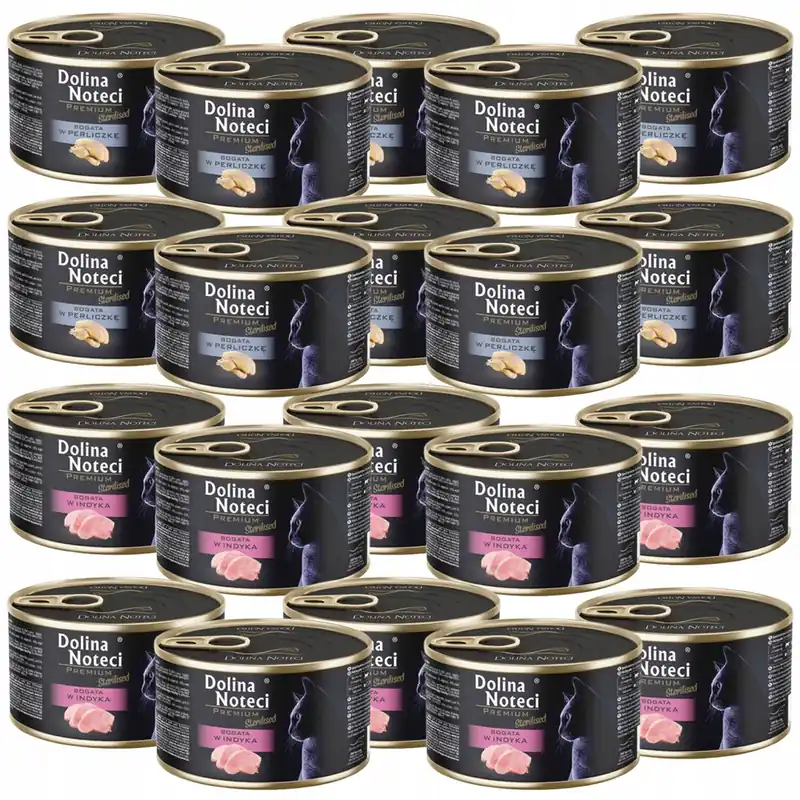 Dolina Noteci Premium Sterilised 20 x 185g mix karma mokra dla kotów sterylizowanych Okazja