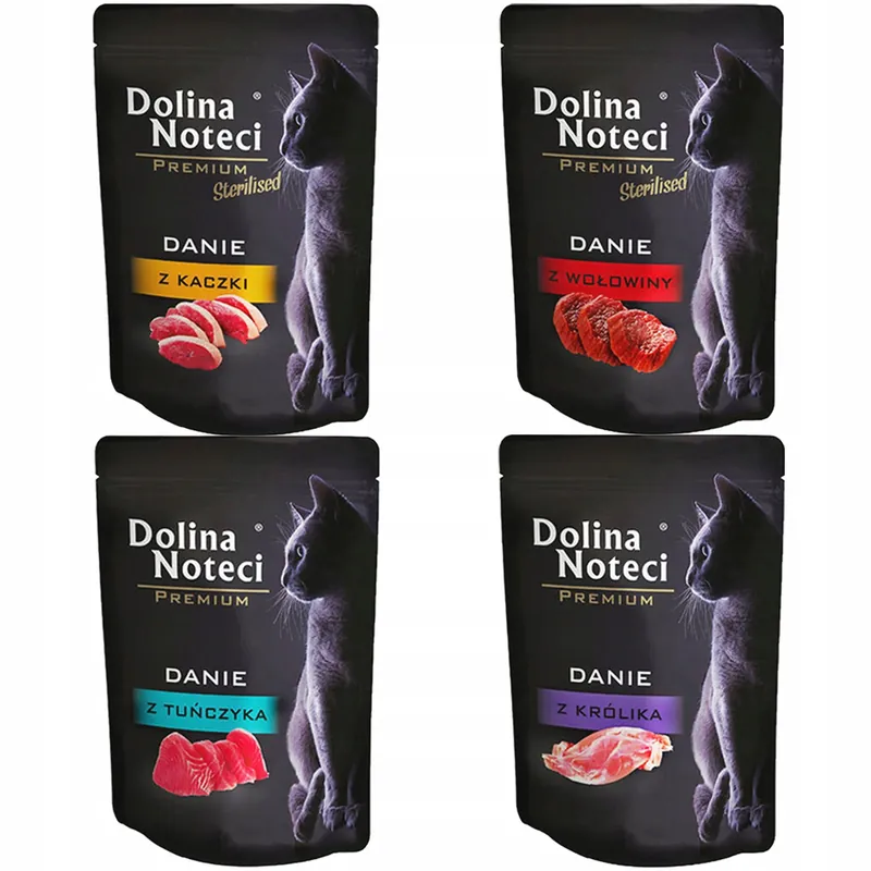 Dolina Noteci Premium 200 x 85g mix karma mokra dla kota Bezpieczne zakupy