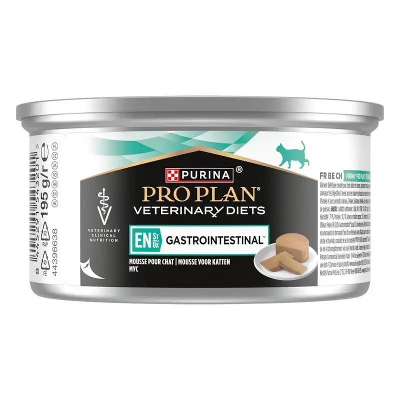Taniej PURINA PRO PLAN VETERINARY DIETS FELINE EN St/Ox Gastrointestinal™ - Mus - Karma mokra dla kota, puszka 195g