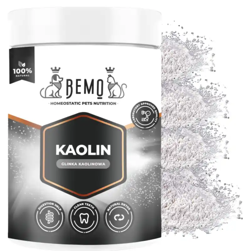 Szybka dostawa BEMO KAOLIN Glinka Kaolinowa Suplement dla psa i kota 80g
