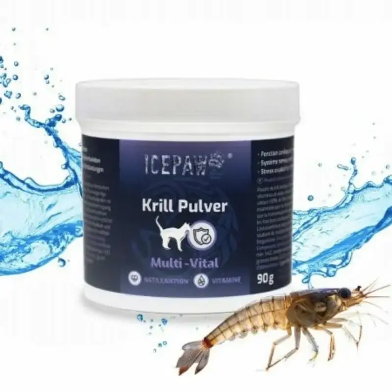 Hit cenowy Icepaw CAT Krill Pulver - kryl arktyczny w proszku dla kota, 90 g