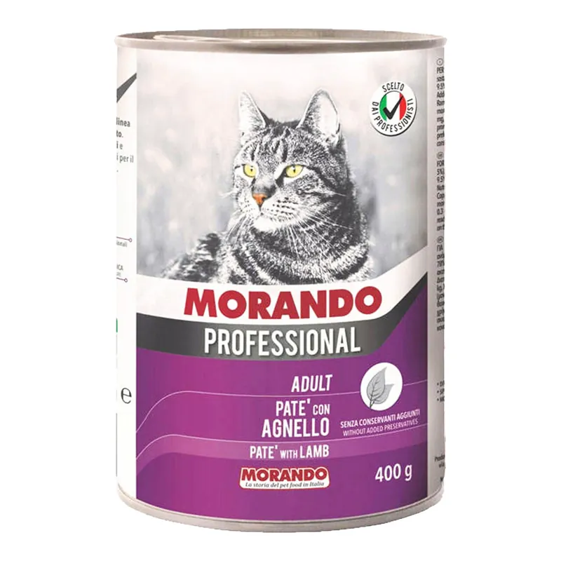 Morando Pro karma mokra dla kota jagnięciną 400g Rabat