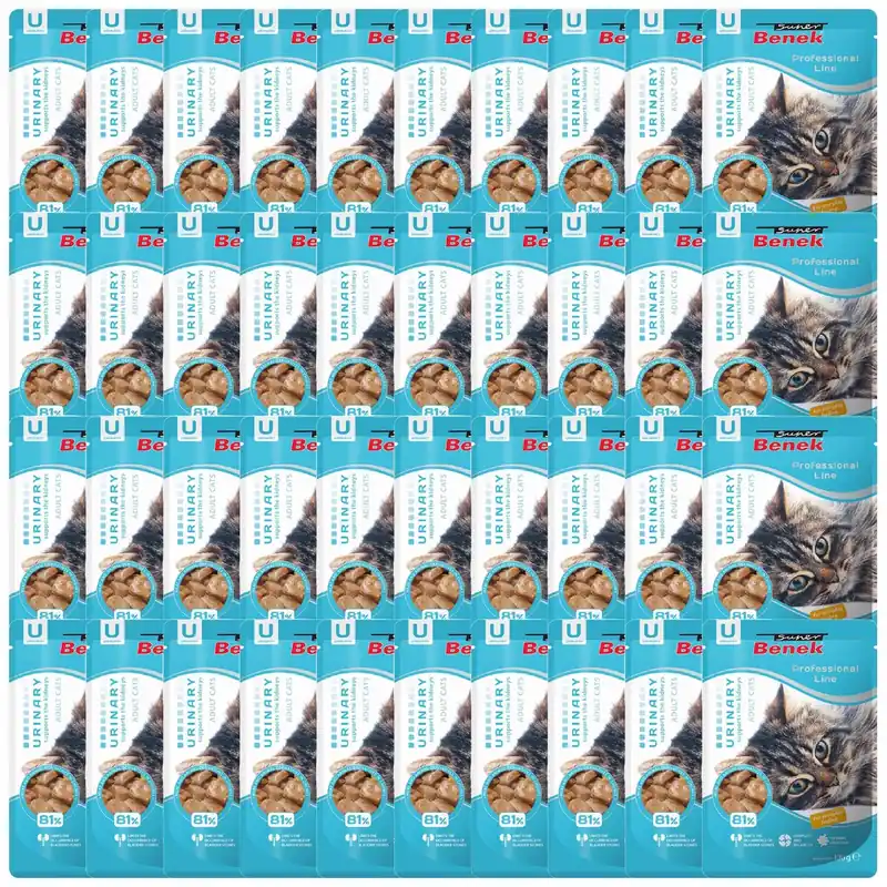 Okazja Super BENEK Karma mokra dla kota URINARY 40 x 100g