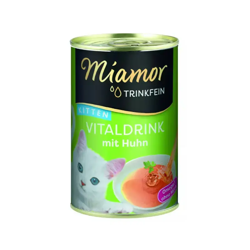 MIAMOR VITALDRINK - napój dla kociąt z kurczakiem 135ml Do wyczerpania zapasów