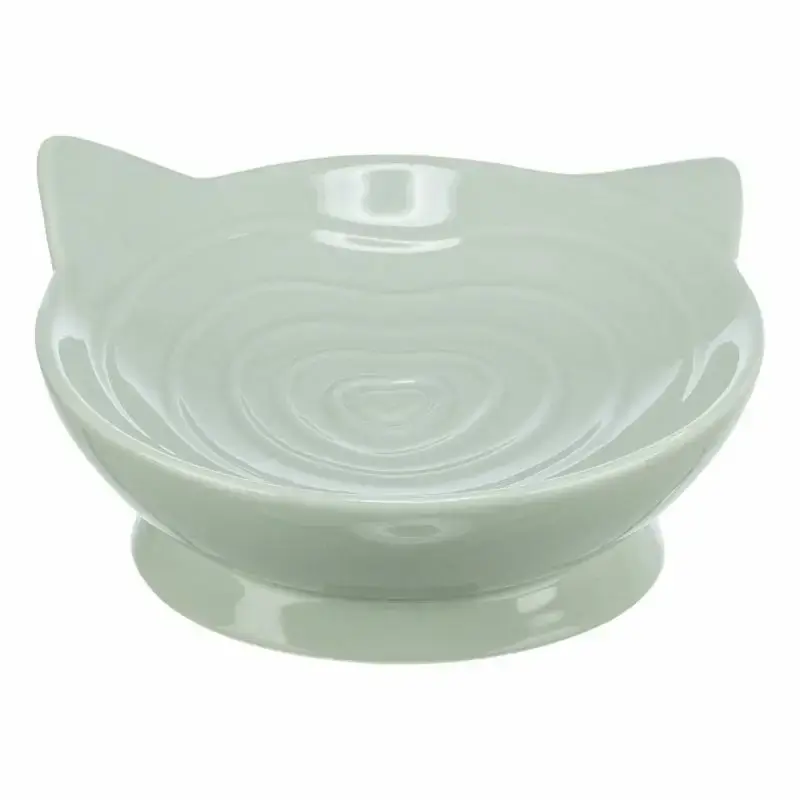 Viviana, miska podwyższona, dla kota, ceramiczna, szałwiowa, 0.15 l/ 14 cm Hit cenowy