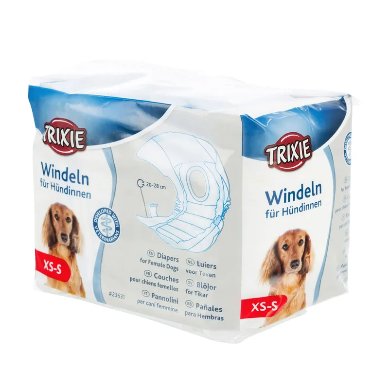 TRIXIE PIELUCHY dla suczki psów Pampersy r. XS - S Bestseller