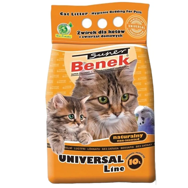 Bestseller SUPER BENEK Żwirek zapachowy dla kota Uniwersalny 10L