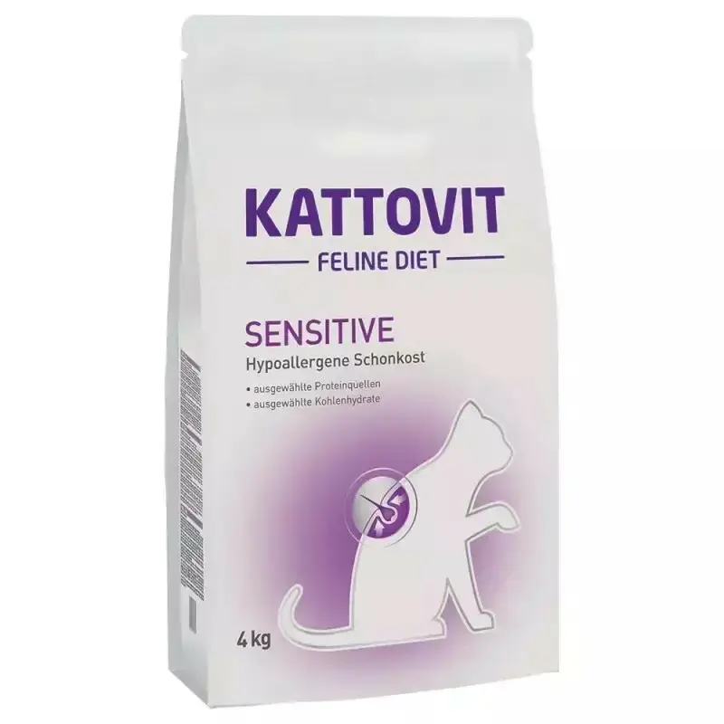 KATTOVIT Sensitive - sucha karma dla kotów cierpiących na alergie i nietolerancje pokarmowe Nowy