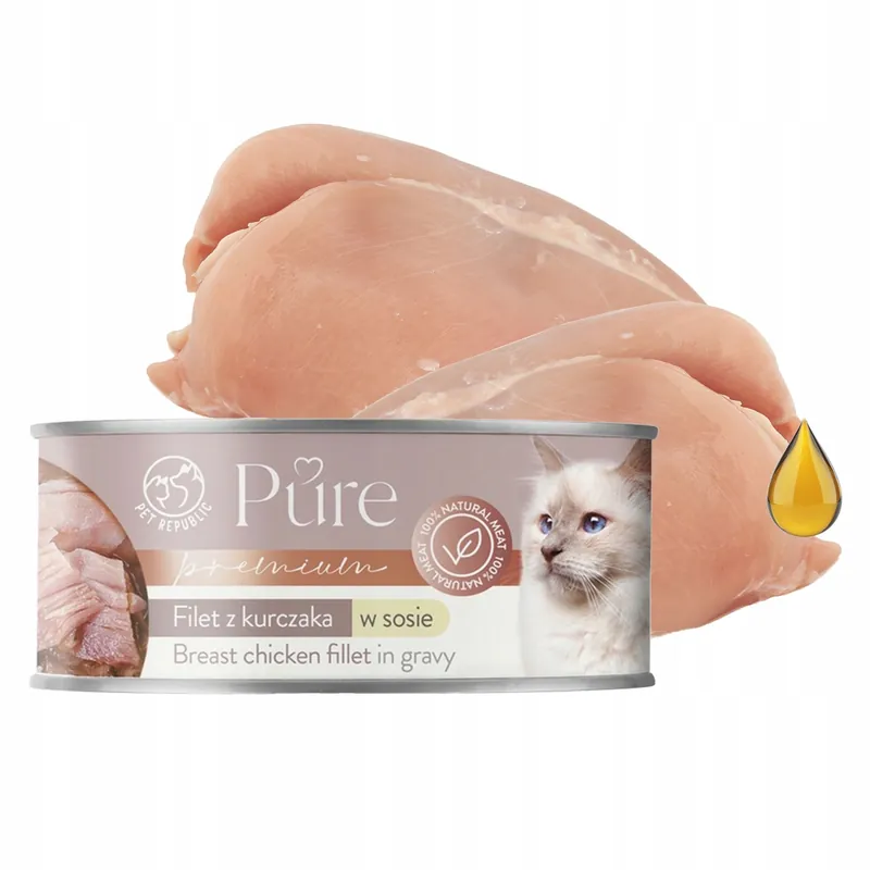 PET REPUBLIC Pure karma mokra dla kota Kurczak 80g Zamów teraz