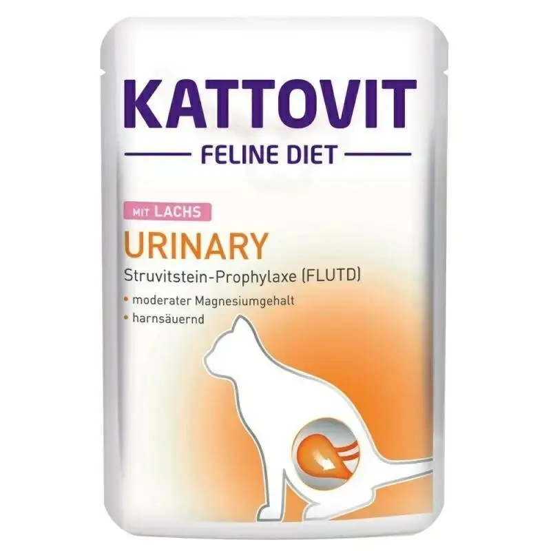KATTOVIT URINARY łosoś - mokra karma dla kotów 85g Najlepsza cena