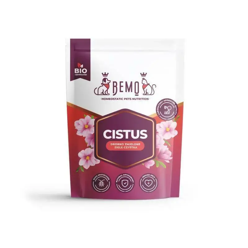 BEMO Cistus - czystek turecki dla psa i kota, suplement diety 600g Oferta