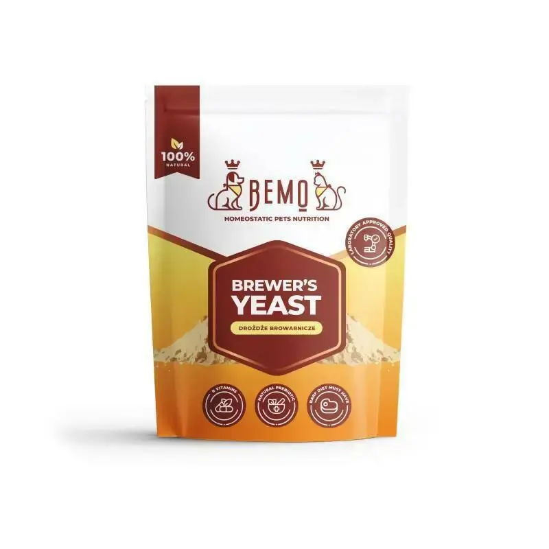 BEMO Brewer‘s Yeast - drożdże browarnicze dla psa i kota, suplement diety 700g Obniżka ceny