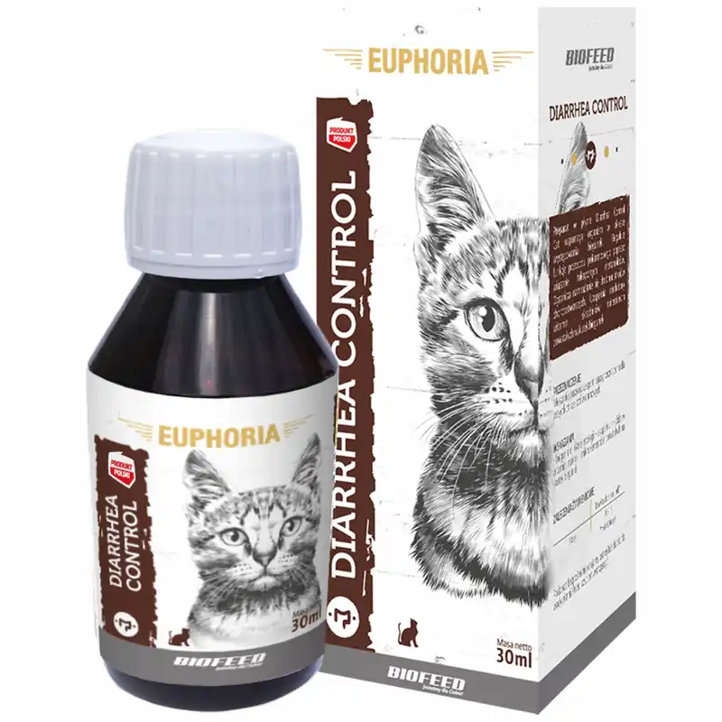 BIOFEED Euphoria Preparat przeciwbiegunkowy dla kota 30ml Do wyczerpania zapasów
