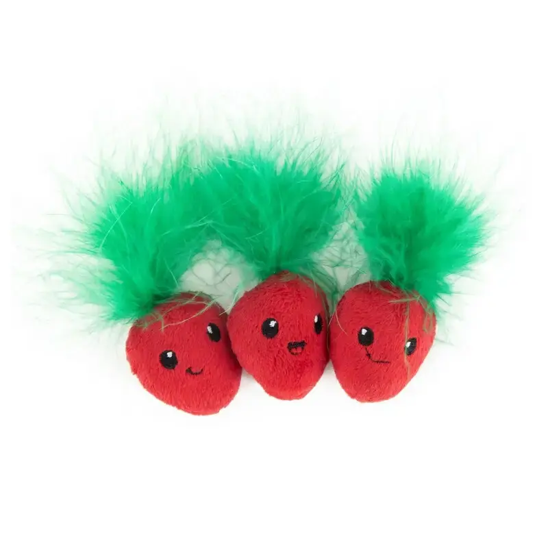 Wybór klientów Petstages Straw-Babies Cat Dental Catnip Toy - Zabawki dla kota z kocimiętką