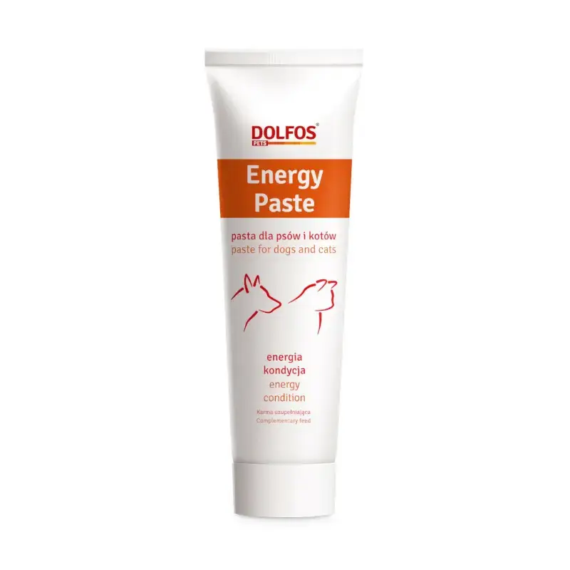 Hit cenowy Dolfos Energy Paste - Pasta do stosowania w okresie rekonwalescencji dla psów i kotów, 100g