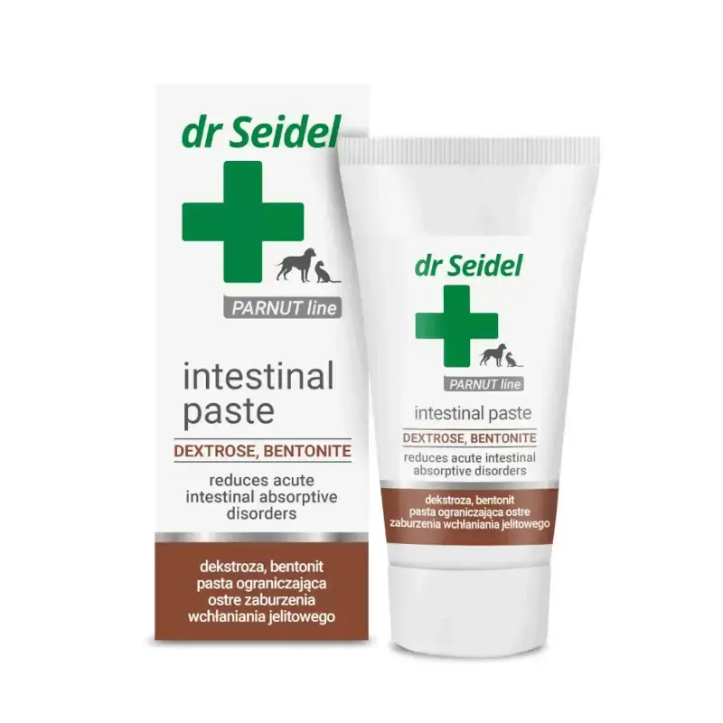 Nowy Dr Seidel Intestinal paste - Pasta ograniczająca ostre zaburzenia wchłaniania jelitowego, 40g