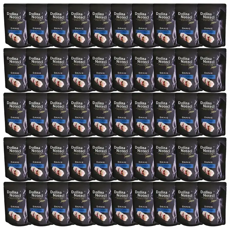 Dolina Noteci Premium 50 x 85g dorsz karma mokra dla kociąt Ostatnie sztuki