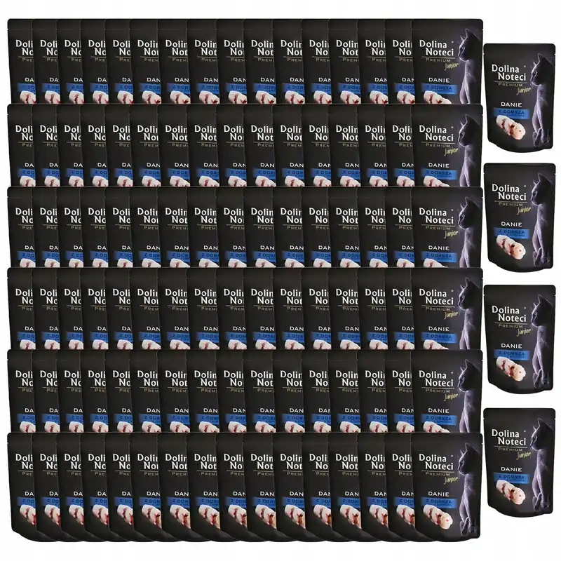 Dolina Noteci Premium 100 x 85g dorsz mokra karma dla kociąt Zamów dziś