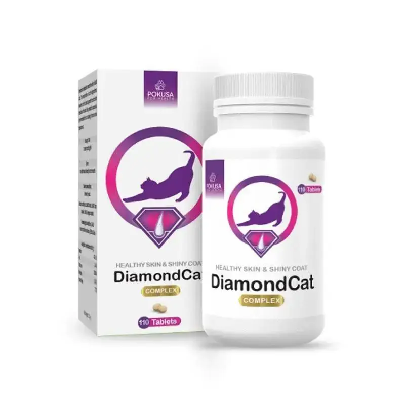 POKUSA DiamondCat - poprawa kondycji okrywy włosowej dla kota, 110 tabl. Dodaj do koszyka