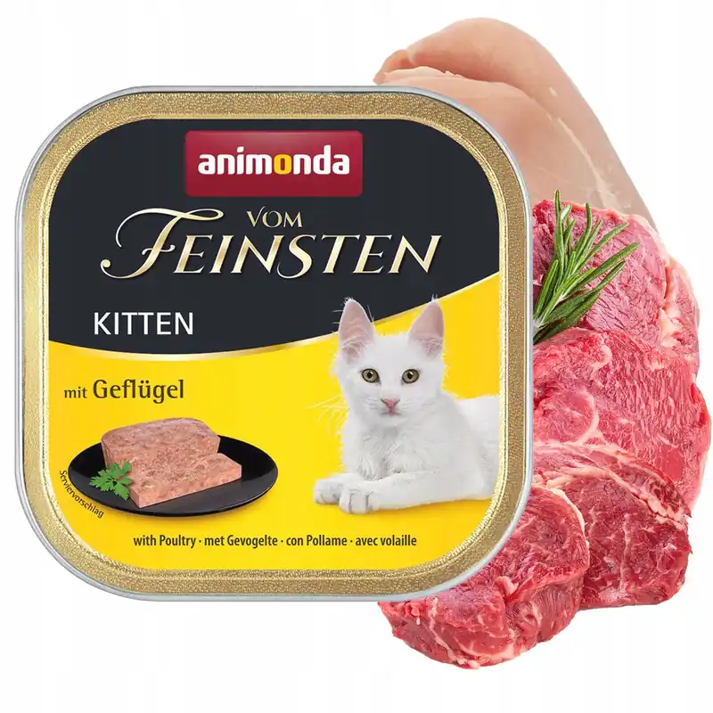 Animonda Vom Feinsten mokra karma dla kociąt 100g drób Oferta limitowana