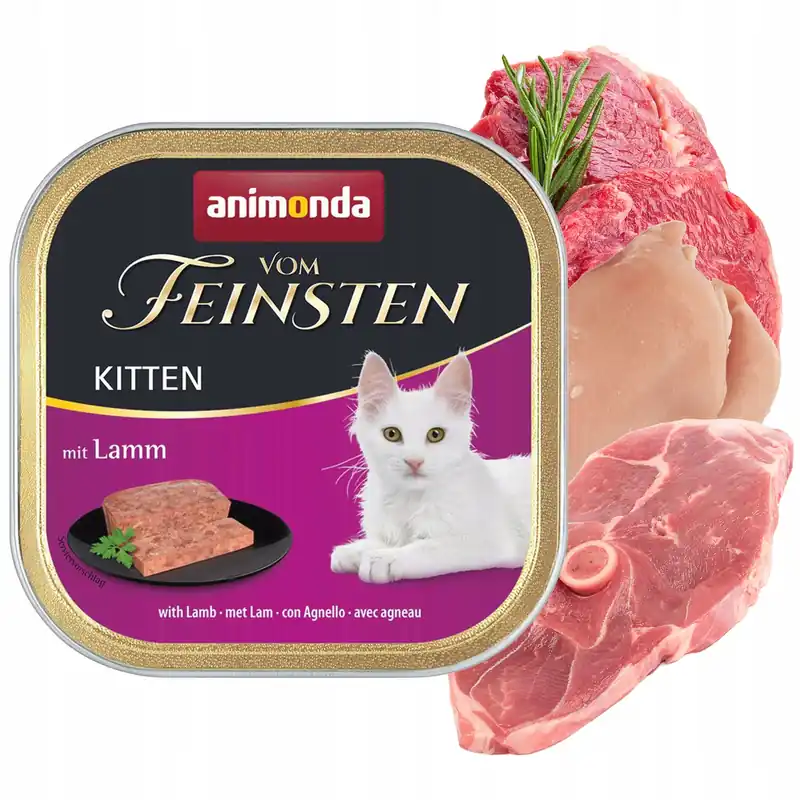 Animonda Vom Feinsten mokra karma dla kociąt 100g jagnięcina Cena promocyjna