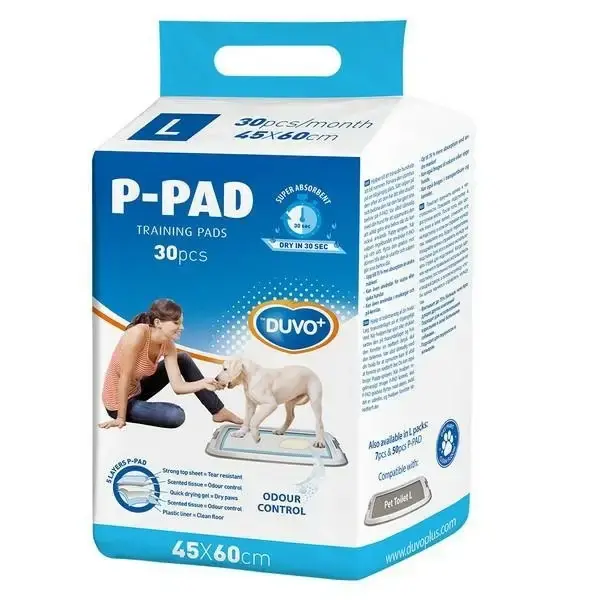 Tani DUVO+ P-Pad - Podkłady higieniczne dla psa L, 45x60cm