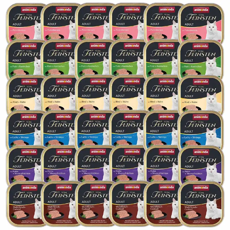 ANIMONDA Vom Feinsten Adult mokra karma dla kota 36 x 100g Mix Smaków Kup teraz