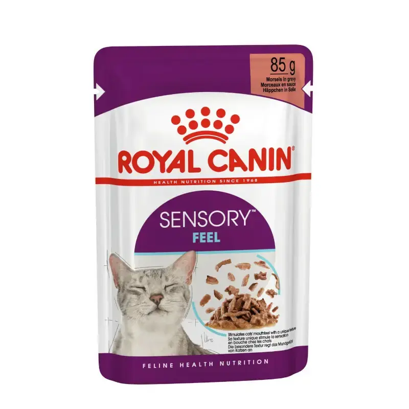 ROYAL CANIN SENSORY™ FEEL - karma dla kotów dorosłych w sosie, saszetka 85g Szybka dostawa