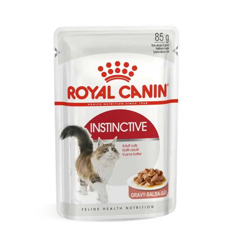 Ostatnia szansa ROYAL CANIN Instinctive- karma dla kotów dorosłych w sosie, saszetka 85g