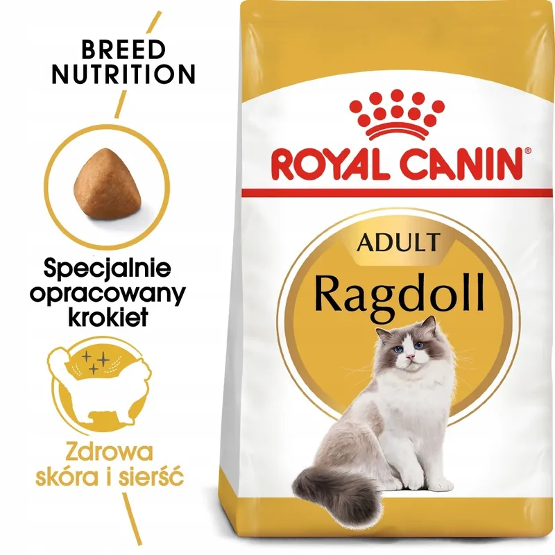 Szybka wysyłka ROYAL CANIN Ragdol Adult karma sucha dla kotów dorosłych 2 kg