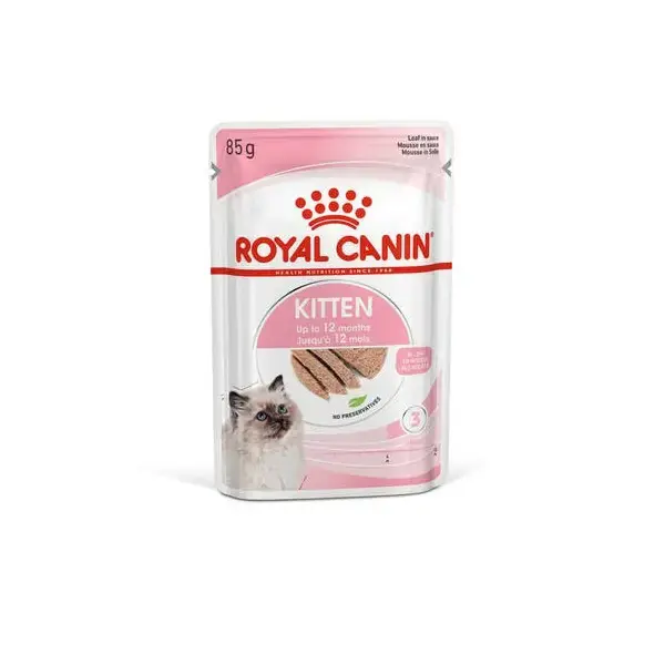 ROYAL CANIN Kitten Instinctive - karma w formie pasztetu dla młodych kotów, saszetka 85g Bezpieczna płatność