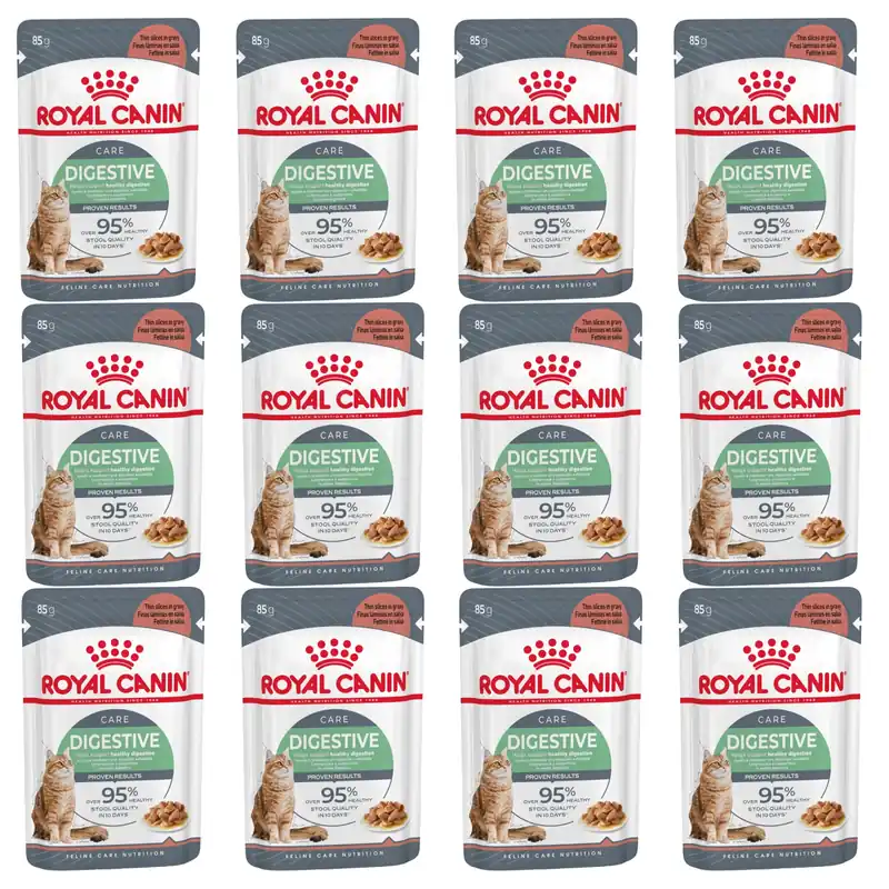 Kup teraz ROYAL CANIN Feline Care Nutrition - Digestive Care - Wet Gravy 12 x 85 g