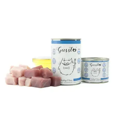Sprawdź teraz GUSSTO CAT FRESH Turkey & Tuna - Mokra karma dla kota ze świeżym indykiem i tuńczykiem