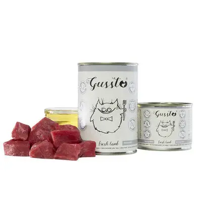 GUSSTO CAT FRESH Lamb - Mokra karma dla kota ze świeżą jagnięciną Do wyczerpania zapasów