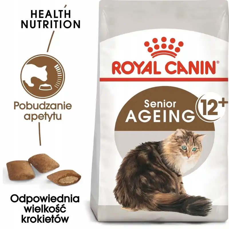ROYAL CANIN Ageing +12 karma sucha dla kotów dojrzałych 4 kg Bestseller