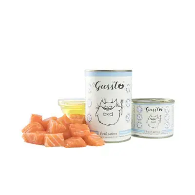 GUSSTO CAT FRESH SALMON - Mokra karma dla kota ze świeżym łososiem Oferta