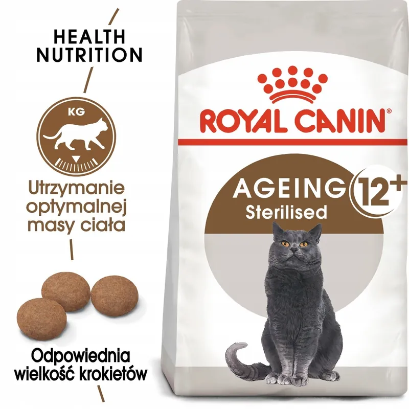 Premium ROYAL CANIN Ageing +12 karma sucha dla kotów sterylizowanych 2 kg