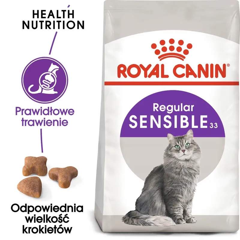 ROYAL CANIN Sensible 33 karma sucha dla kotów dorosłych 0,4 kg Wyjątkowa oferta